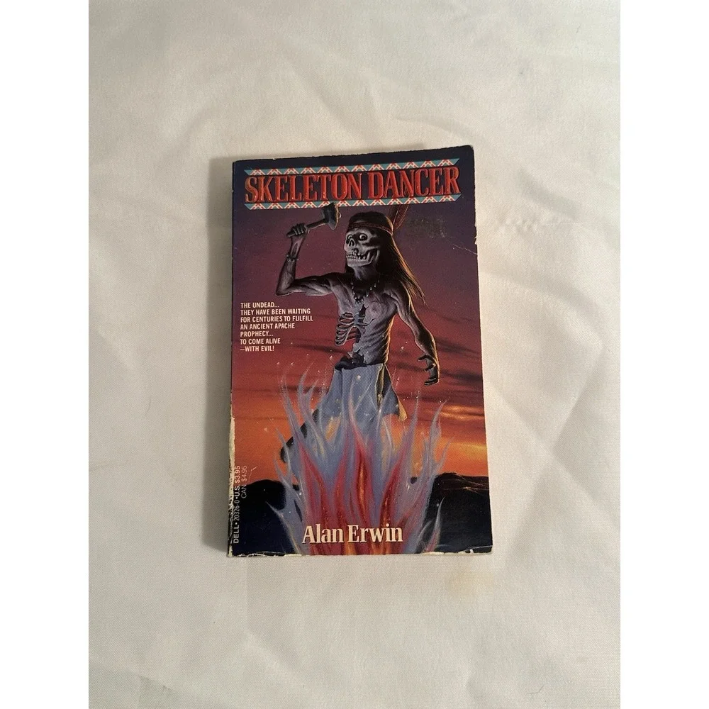 ALAN ERWIN DELL 1ST EDITION - Skeleton Dancer 1989 (Paperbacks From Hell)